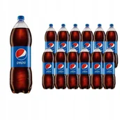 Napoje gazowane - Pepsi Napój gazowany o smaku cola 2 l x 12 sztuk - miniaturka - grafika 1