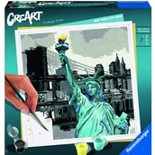 Zabawki kreatywne - Ravensburger Malowanka CreArt Nowy Jork 28998 28998 - miniaturka - grafika 1