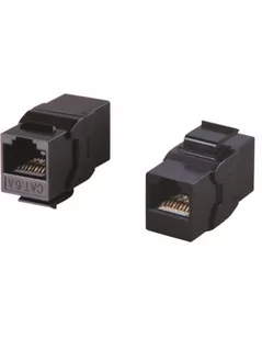 Łącznik RJ45-RJ45 do panela UTP kat.6A ALANTEC - ALANTEC - Kable miedziane - miniaturka - grafika 1