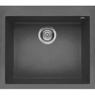 Zlewozmywaki - Elleci QUADRA 105 dark grey K99 KERATEK PLUS (LKQ10599) - miniaturka - grafika 1