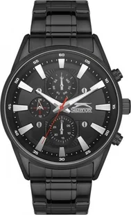Zegarek Zegarek męski SLAZENGER SL.09.2118.2.05 czarny fashion na prezent - Zegarki męskie - miniaturka - grafika 1