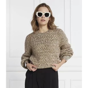 BOSS Sweter Forenza | Regular Fit | z dodatkiem wełny - Swetry damskie - miniaturka - grafika 1
