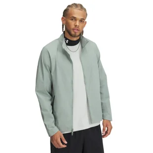 Męska kurtka treningowa Under Armour UA Unstoppable Non-Hood FZ - zielona - Kurtki męskie - miniaturka - grafika 1