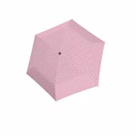 Parasole - Fibre Havanna Sailing Day Pink - składany parasol damski - miniaturka - grafika 1