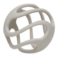 Gryzaki dla dzieci - Jollein gryzak silikonowy sensoryczny 3D BALL Nougat - miniaturka - grafika 1