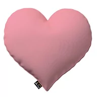 Poduszki dekoracyjne - Poduszka Heart of Love, brudny róż, 45x15x45cm, Happiness - miniaturka - grafika 1