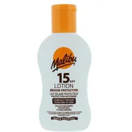 Balsamy i kremy do opalania - MALIBU Lotion SPF15 preparat do opalania ciała 100 ml unisex - miniaturka - grafika 1
