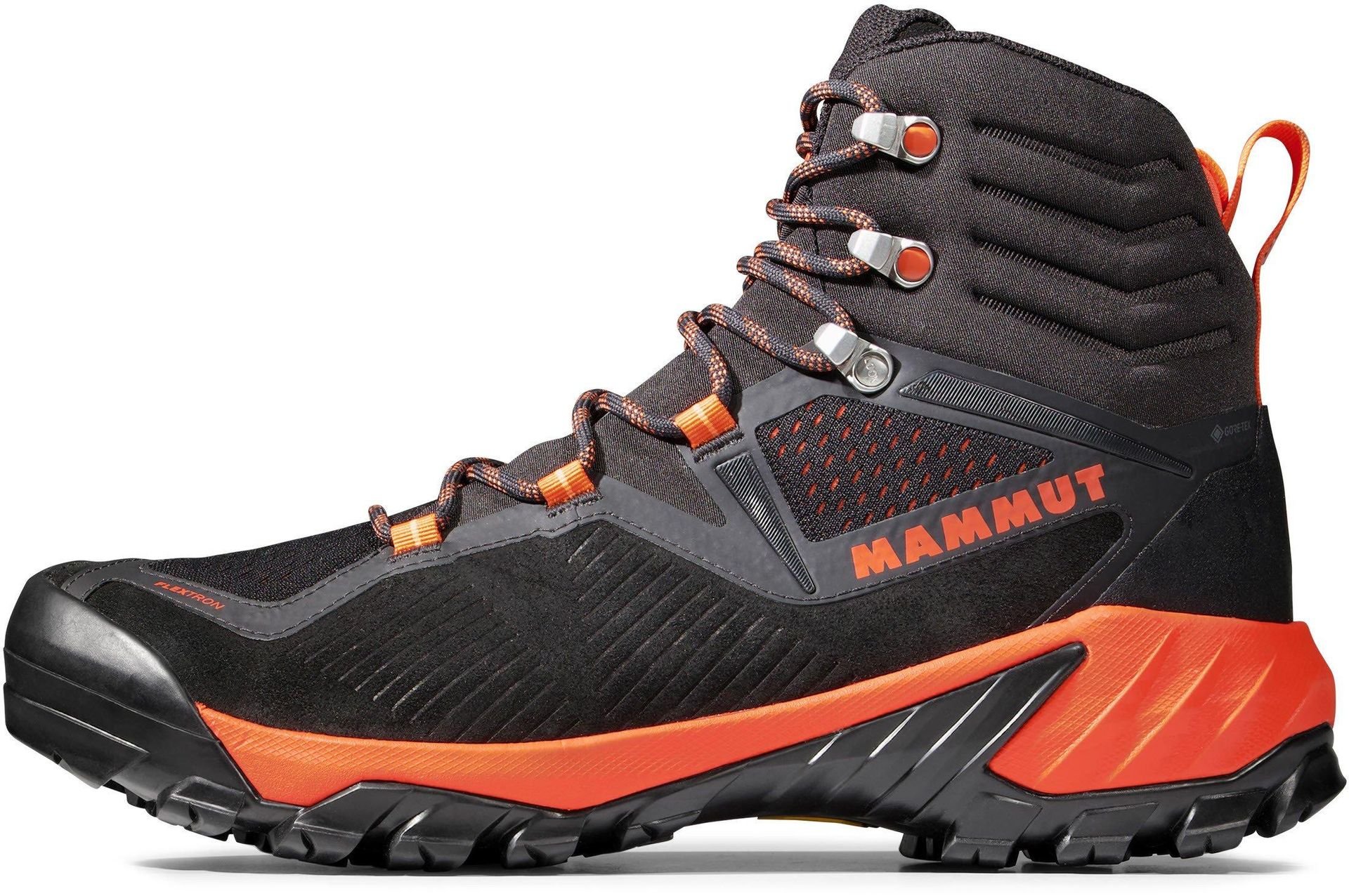 Mammut Sapuen High GTX Shoes Men, czarny/czerwony UK 11,5 | EU 46 2/3 2022 Trapery turystyczne 3030-04241-00654-1115