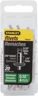 Nitownice - STANLEY Nit aluminiowy , zrywalny 5 x 6 mm, 15 szt. (1-PAA64T) - miniaturka - grafika 1
