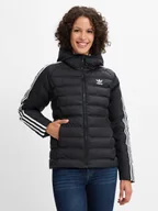 Kurtki damskie - adidas Originals Damska kurtka pikowana Kobiety Sztuczne włókno czarny jednolity, S - miniaturka - grafika 1