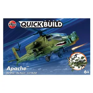 Helikopter AIRFIX Quickbuild Apache J6004 - Samoloty i helikoptery - miniaturka - grafika 1