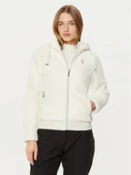 Płaszcze damskie - Aulp Futro Valse Biały Regular Fit - miniaturka - grafika 1