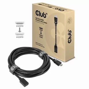 Club 3D Kabel przedłużający High Speed HDMI 4K60Hz St/B 5m 26AWG CAC-1325 - Kable - miniaturka - grafika 1