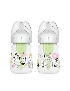 Dr Brown's Butelka szeroka szyjka Options+ 150ml 2 pak lis - Butelki dla niemowląt - miniaturka - grafika 1