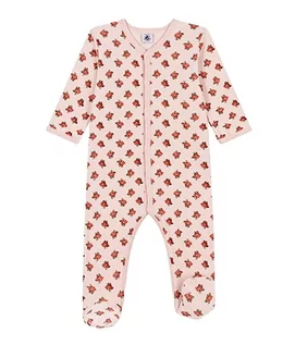 Śpiochy dla niemowląt - Petit Bateau Piżama Śpiąca Dobrze Dziewczynka, Saline Rose/Multico, 6 miesięcy - grafika 1