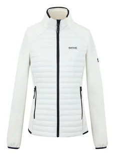 Regatta Kurtka hybrydowa "Clumber" w kolorze białym - Kurtki i kamizelki sportowe damskie - miniaturka - grafika 1
