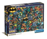 Puzzle - Clementoni, Puzzle, Compact Box, Batman, 1000 el. - miniaturka - grafika 1