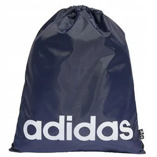 Worek na buty i odzież adidas Linear Gymsack HR5356 czarny - Torby szkolne - miniaturka - grafika 1