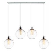 Lampy sufitowe - New York Loft No. 2 CH CL4 - Szklany żyrandol Altavola Design - miniaturka - grafika 1