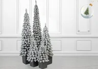 Choinki - Choinka Świerk Modern Snow 160 cm Zakopiański Premium - miniaturka - grafika 1