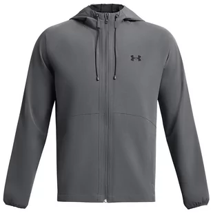Męska kurtka wiosenna Under Armour Stretch Woven Windbreaker Rozmiar: XXL / Kolor: szary - Kurtki męskie - miniaturka - grafika 1