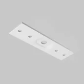 Lampy pozostałe - EXILITY łącznik prosty biały do szyn magnetycznych natynkowych 26mm - miniaturka - grafika 1