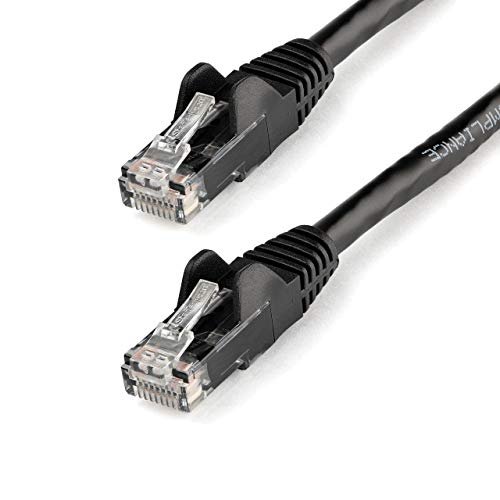 Startech.Com N6PATC3MBK Kabel Sieciowy RJ45, Czarny