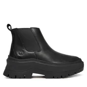 Botki damskie - Sztyblety Timberland Roxie lane Mid TB0A28XMW021 Czarny - miniaturka - grafika 1
