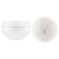 Miski i półmiski - Salaterka Mystic jeleń 13 cm biały - miniaturka - grafika 1