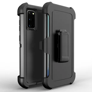 INF Etui na telefon z zaczepem na pasek, odporne na upadki, pyłoszczelne i wodoodporne Czarny Samsung S9 Plus - Etui i futerały do telefonów - miniaturka - grafika 1