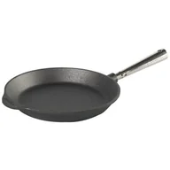 Patelnie - Skeppshult Patelnia do smażenia okrągła 24 cm, stalowa rączka - miniaturka - grafika 1