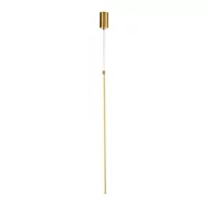 Lampy sufitowe - Lampa wisząca SPARO M LED złota 80 cm - ST-10669P-M gold - Step Into Design - miniaturka - grafika 1