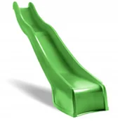 Place zabaw - Corciano, zjeżdżalnia wodna 2w1, 3 m, jasnozielona, 300 cm - miniaturka - grafika 1
