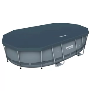 Bestway Plandeka na basen Levant, owalna, 424x250 cm, 58425 Aquafun - Akcesoria do basenów - miniaturka - grafika 1