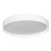 Lampy sufitowe - OxyLED Plafon VIANA RO XS 40W 3000K biały 890639 890639 - miniaturka - grafika 1