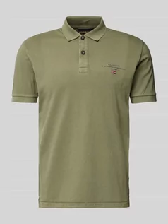 Koszulki męskie - Koszulka polo o kroju regular fit z nadrukiem z logo model ‘elbas’ - grafika 1