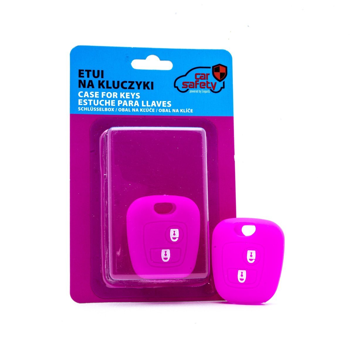 CARSAFETY ETUI DO KLUCZYKA SILIKONOWE DO CITROEN PEUGEOT TOYOTA WYSOKIEJ