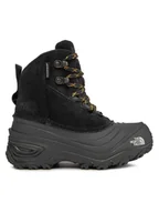 Buty dla dziewczynek - The North Face Śniegowce Y Chilkat V Lace WpNF0A7W5YKX71 Czarny - miniaturka - grafika 1