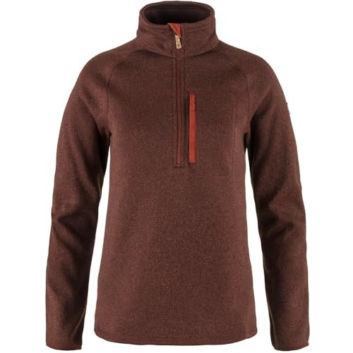 Fjallraven 87155-215 Övik polar pół zamek w bluza damska jesień liść rozmiar XL