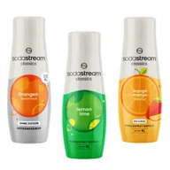Syropy i koncentraty owocowe - Zestaw 3 koncentratów Sodastream Orange Zero + LemonLime + Orange Mango - miniaturka - grafika 1