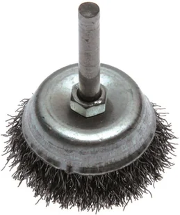 Most Szczotka doczołowa z trzpieniem 6 mm drut kwasoodporny (KO) śr. 60 mm - Akcesoria do elektronarzędzi - miniaturka - grafika 1