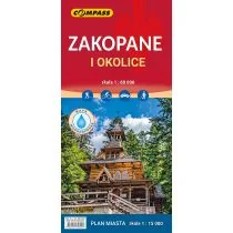 Mapa - Zakopane okolice 1:60 000 - Atlasy i mapy - miniaturka - grafika 1