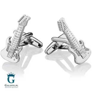 Galante Spinki do mankietów X2 Elektryczna gitara AJ714/284 - Spinki do mankietów i krawatów - miniaturka - grafika 1