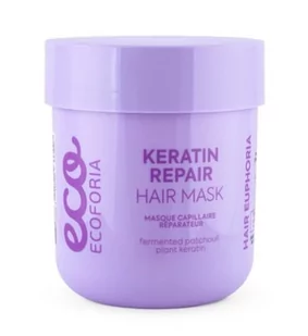 Ecoforia. Hair Euphoria. Regenerująca - Maska do włosów z keratyną 400 ml - Maski do włosów - miniaturka - grafika 1