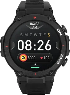 Garett GRS 55mm GPS Czarny - Smartwatch - miniaturka - grafika 1