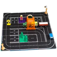 Klocki - Nakładki na klocki magnetyczne Drogi 40 el. Road Pack - miniaturka - grafika 1