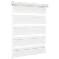 Rolety - Roleta dzień i noc SMILE 42 x 150 cm kol. 01 śnieżny puch - miniaturka - grafika 1