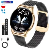 Smartwatch - Rubicon Diana RBN-Diana-BLK-GOLD - miniaturka - grafika 1