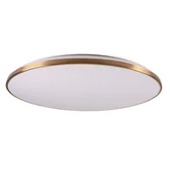 Lampy sufitowe - Plafon Kern złoty z pilotem LED Goldlux - miniaturka - grafika 1