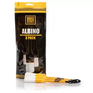 Work Stuff Detailing Albino 3-pak  zestaw niezwykle delikatnych pędzelków detailingowych - Akcesoria do mycia samochodu - miniaturka - grafika 1